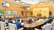 Khai mạc phiên họp thứ 21 của Ủy ban Thường vụ Quốc hội
