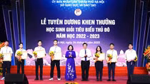 Tuyên dương, khen thưởng học sinh giỏi tiêu biểu Thủ đô năm học 2022-2023