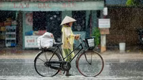 Mưa rào và giông rải rác diễn ra ở miền Bắc trong ngày hôm nay