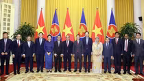 Chủ tịch nước Võ Văn Thưởng tiếp Đại sứ các nước ASEAN đến chào và chúc mừng