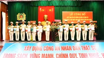 Thành lập Phòng Quản lý Xuất nhập cảnh Công an tỉnh Ninh Thuận