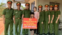 Hỗ trợ gia đình Thiếu tá Hồ Tấn Dương hy sinh khi làm nhiệm vụ
