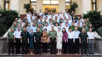 Bộ Công an gặp mặt Lớp bồi dưỡng kiến thức quốc phòng, an ninh đối tượng 1