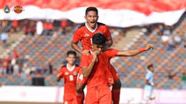 Thắng đậm Myanmar, U22 Indonesia đoạt ngôi đầu bảng từ chủ nhà