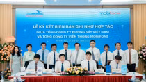 MobiFone ký kết hợp tác về Chuyển đổi số với Tổng công ty Đường sắt Việt Nam