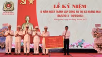 Công an thị xã Hoàng Mai: Nỗ lực đảm bảo ANTT vì bình yên của nhân dân