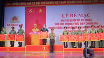 Bế mạc vòng chung kết Hội thi quân sự, võ thuật cho lực lượng trực tiếp chiến đấu trong CAND