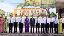 Chủ tịch nước thăm Trường Đại học Khoa học Xã hội và Nhân văn - Đại học Quốc gia TP Hồ Chí Minh