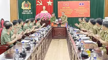 Phối hợp đảm bảo ANTT và an ninh biên giới Sơn La – Hủa Phăn