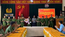 Khen thưởng đột xuất 10 CBCS có thành tích xuất sắc điều tra phá án