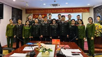 Gặp mặt đoàn đại biểu CAND dự Đại hội đại biểu toàn quốc Hội Sinh viên Việt Nam lần thứ XI