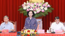 Thường trực Ban Bí thư giao ban với Bí thư các tỉnh, thành ủy