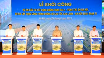 Thủ tướng bấm nút khởi công 2 dự án cao tốc quan trọng