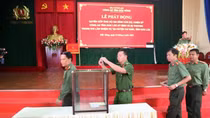 Công an Đắk Nông quyên góp, chia sẻ khó khăn với gia đình CBCS hi sinh và bị thương tại Đắk Lắk