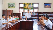 Thiêng liêng lễ kết nạp Đảng ở Trường Sa (bài 1)