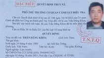 Truy nã đặc biệt toàn quốc đối tượng Trần Đăng Khoa