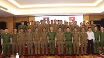 Truyền đạt 6 chuyên đề cho lực lượng phòng, chống tội phạm ma túy Lào
