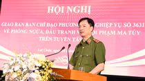 Giao ban Ban Chỉ đạo phương án về phòng ngừa, đấu tranh với tội phạm ma túy trên tuyến Tây Bắc