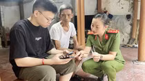 Nữ Đại úy Cảnh sát hình sự giỏi võ thuật, gắn bó với người dân
