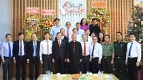 Phó Chủ tịch Thường trực Quốc hội chúc mừng Giáng sinh Tòa Giám mục giáo phận Cần Thơ