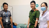 Đại uý Công an xã hiến máu cứu người