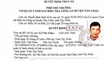 Truy nã toàn quốc Lê Văn Giào về hành vi đánh bạc