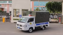 Công an tỉnh Vĩnh Long cấp ôtô tải chuyên dụng cho Công an xã, thị trấn