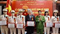 Học viện CSND trao quyết định bổ nhiệm chức danh GS, PGS năm 2023