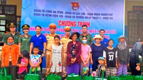 Tuổi trẻ Cục CSGT, Bệnh viện 199 cùng Công an Đà Nẵng hỗ trợ đồng bào xây dựng nông thôn mới