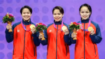 Đoạt Huy chương Vàng ASIAD 19, hai nữ vận động viên CAND nhận thưởng lớn