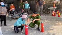 Ninh Thuận tập trung nhân rộng mô hình “Tổ liên gia an toàn PCCC”