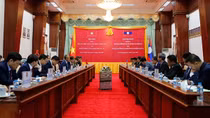 Hội đàm Cấp cao giữa Bộ Công an Việt Nam và Bộ Công an Lào
