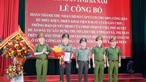 Công an tỉnh Hà Nam là đơn vị đầu tiên trong cả nước hoàn thành cấp CCCD gắn chip