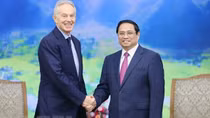 Thủ tướng Phạm Minh Chính tiếp cựu Thủ tướng Anh Tony Blair