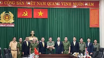 Cảnh sát Hoàng gia Thái Lan thăm và làm việc với Công an TP Hồ Chí Minh