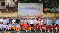 Giao lưu thể thao chào mừng thành công Đại hội Công đoàn Uỷ ban Kiểm tra Trung ương