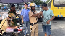 Cứ 35 phương tiện bị kiểm tra, có 1 trường hợp vi phạm nồng độ cồn