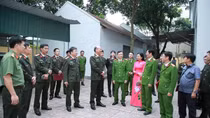 Tham quan mô hình Công an phường điển hình, kiểu mẫu tại Nghệ An