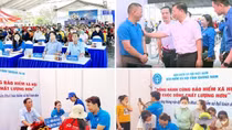 Đồng hành với Bưu điện tỉnh Quảng Nam triển khai chính sách BHXH, BHYT