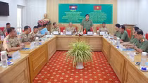 Phối hợp thực hiện tốt các mặt công tác, xây dựng biên giới hòa bình, hữu nghị và ổn định