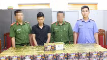 “Ôm” 70 giàn pháo hoa nổ không rõ nguồn gốc thì gặp Công an