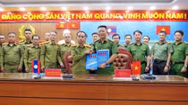 Tăng cường phối hợp phòng, chống ma tuý với Công an tỉnh Sê Kông
