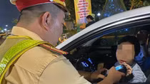 Công an TP Quy Nhơn tăng cường xử lý "ma men" lái xe