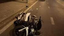 Người đàn ông quốc tịch Hàn Quốc lái xe đâm vào trụ điện, tử vong