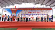 Hòa Bình tổ chức "điểm" Ngày hội toàn dân bảo vệ An ninh Tổ quốc