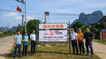 Tân Hóa được công nhận làng du lịch tốt nhất thế giới