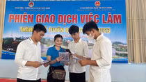 Bảo hiểm xã hội đẩy mạnh truyền thông chính sách tại phiên giao dịch việc làm