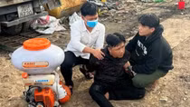 Trên đường đi thi đại học về, hai chiến sĩ nghĩa vụ CAND tóm gọn tên trộm tài sản