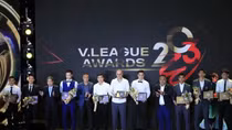 Hai cầu thủ CLB Công an Hà Nội lọt đội hình tiêu biểu V.league 2023