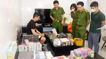 Phát hiện nhiều đầu mối kinh doanh thuốc lá điện tử, bóng cười